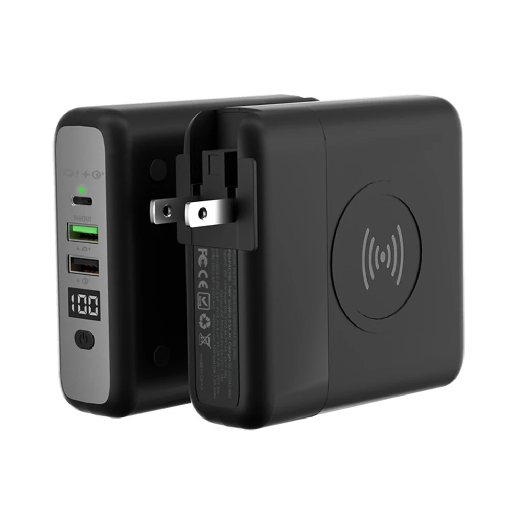 3 In 1 two-way Mini 10000mah PD 20W Separate Detachable Power Bank Smart Protection 15W Wireless Fast Charge Travel Charger
3 In 1 two-way Mini 10000mah PD 20W Separate Detachable Power Bank Smart Protection 15W Wireless Fast Charge Travel Charger