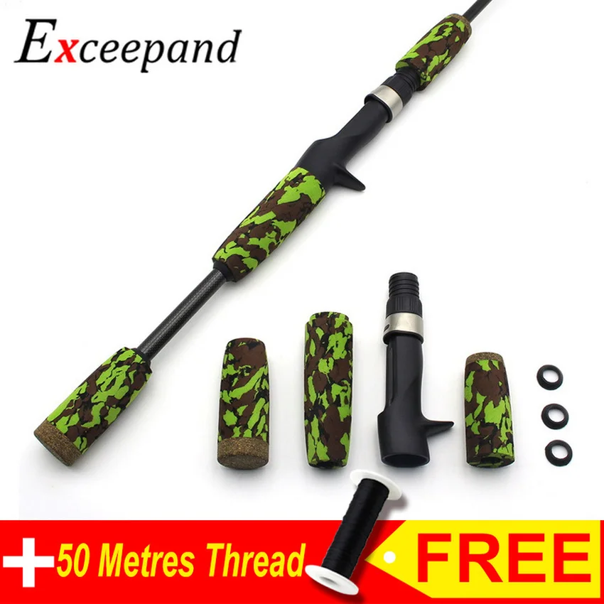 Exceepand Green CAMO Baitcasting Fishing Rod Handle Grip With 16# TCS Type Reel Seat for DIY Rod Building Repair or Replacement
Exceepand Green CAMO Baitcasting Fishing Rod Handle Grip With 16# TCS Type Reel Seat for DIY Rod Building Repair or Replacement