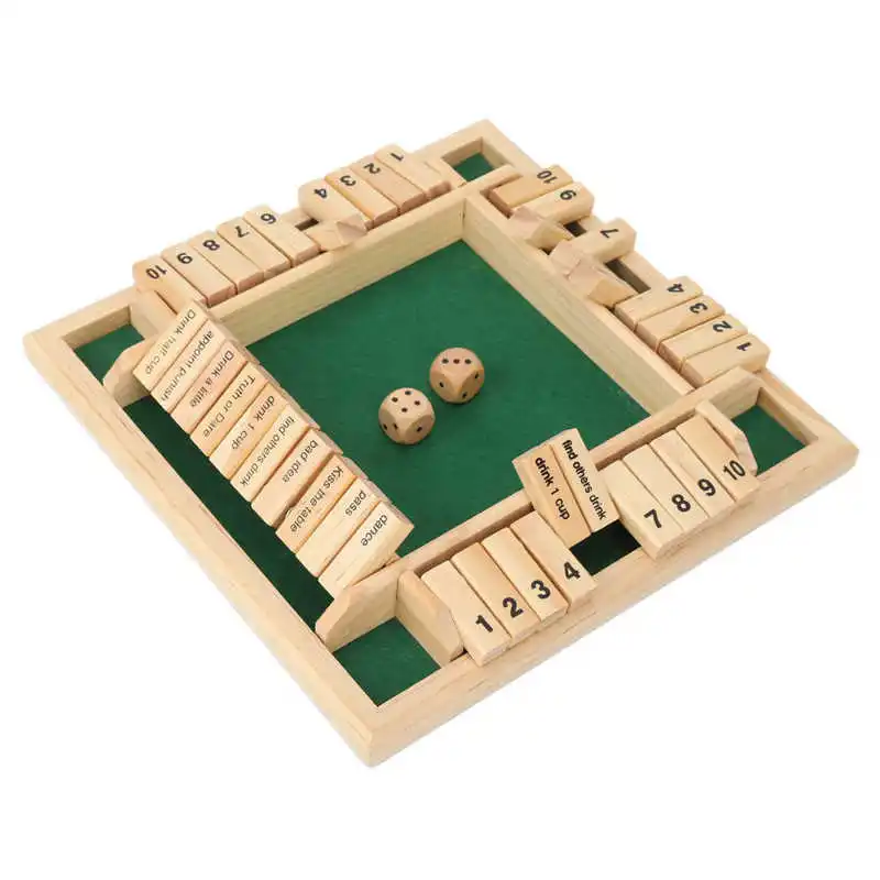 Box Dice Game Table Math Dice Games Fun Prevent Senile Dementia Beech Wood Game Props for Adults for Party
Box Dice Game Table Math Dice Games Fun Prevent Senile Dementia Beech Wood Game Props for Adults for Party
