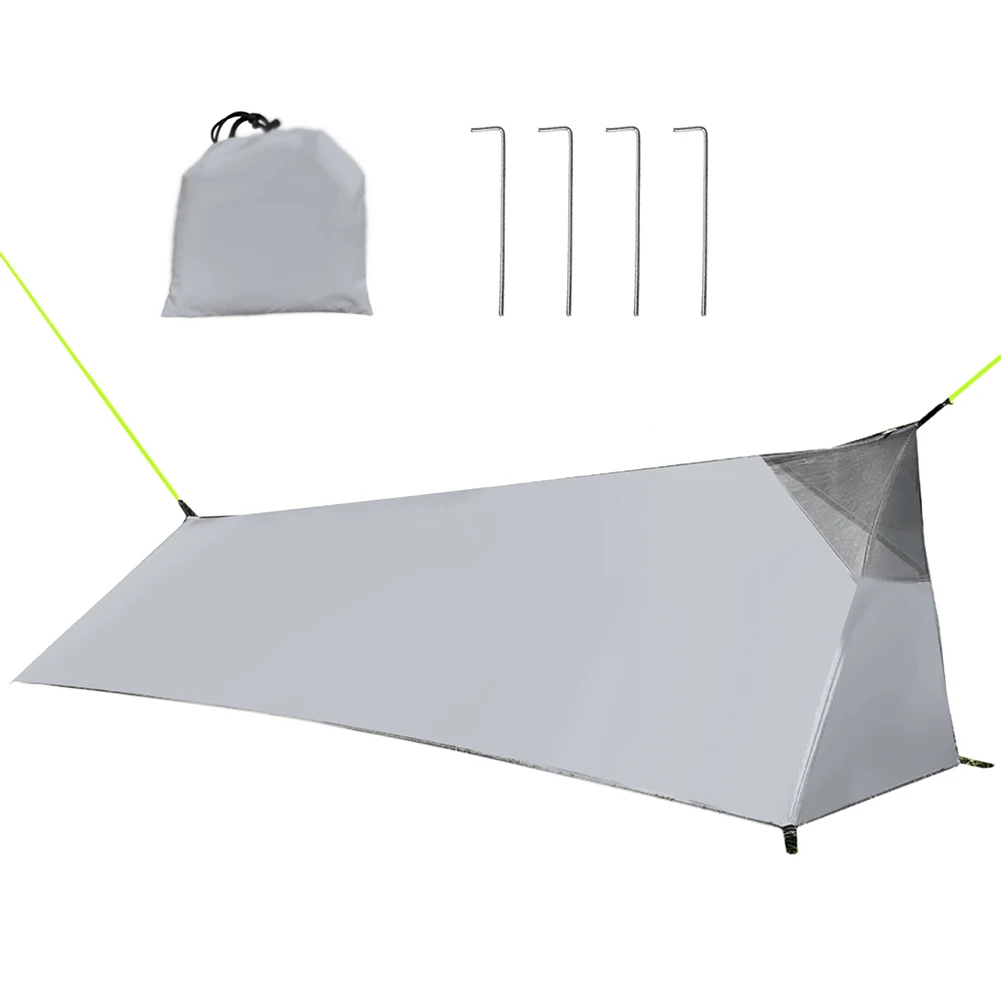 1pc Ultralight Camping Tent PU3000 Waterproof Summer Single Person Mesh Inner Vents Net For Hiking Fishing Garden Outdoor Tools
1pc Ultralight Camping Tent PU3000 Waterproof Summer Single Person Mesh Inner Vents Net For Hiking Fishing Garden Outdoor Tools