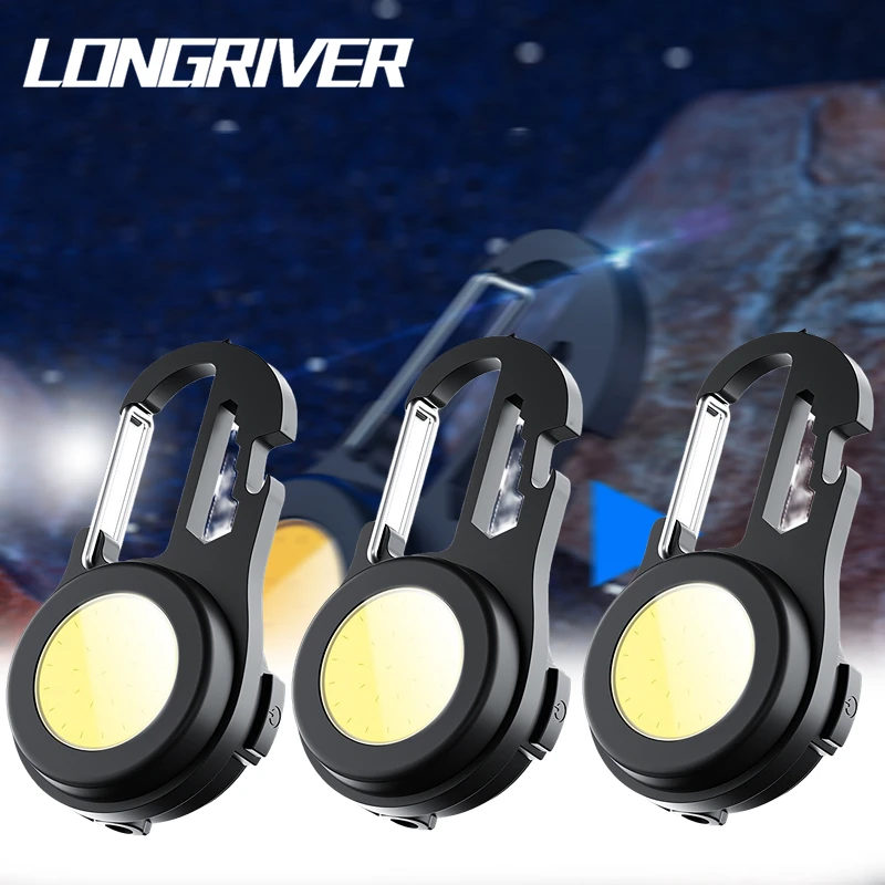 Multifunctional Mini COB Work Light Portable USB Charging Keychain Light Flashlight Repair Light Emergency Outdoor Camping Light
Multifunctional Mini COB Work Light Portable USB Charging Keychain Light Flashlight Repair Light Emergency Outdoor Camping Light