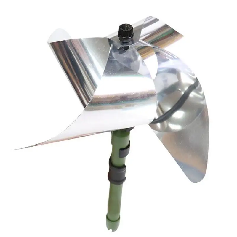 Silver Anti Bird Laser Windmill Bird Repeller Windmill Pinwheel Reflective Bird Scare Deterrents Driving Windmill Decor Windmill
Silver Anti Bird Laser Windmill Bird Repeller Windmill Pinwheel Reflective Bird Scare Deterrents Driving Windmill Decor Windmill