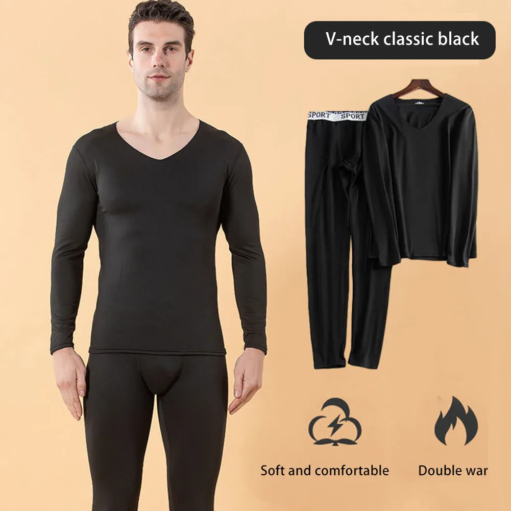 Man Thermal Underwear Set Winter Autumn Thermo Top+pant Casual Homewear Sleepwear Keep Warm Clothes Long Sleeve Shirt Long Johns
Man Thermal Underwear Set Winter Autumn Thermo Top+pant Casual Homewear Sleepwear Keep Warm Clothes Long Sleeve Shirt Long Johns