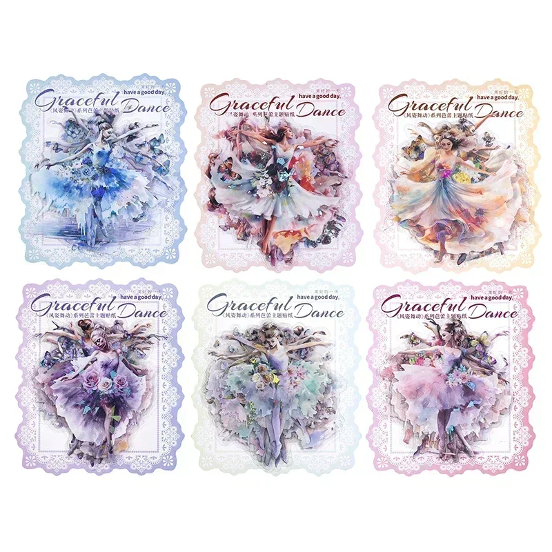 10Pcs PET Sticker Shell Ballet Light Background Blossom Dairy Material Decoration Stationery School Supplies Scrapbook 133*98mm
10Pcs PET Sticker Shell Ballet Light Background Blossom Dairy Material Decoration Stationery School Supplies Scrapbook 133*98mm
