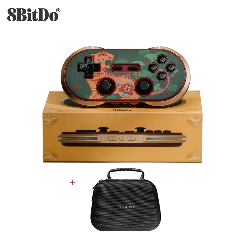 8BitDo Year of the Tiger Limited Gamepad Bluetooth Game Controller for Windows Android macOS Nintendo Switch Raspberry Pi
8BitDo Year of the Tiger Limited Gamepad Bluetooth Game Controller for Windows Android macOS Nintendo Switch Raspberry Pi