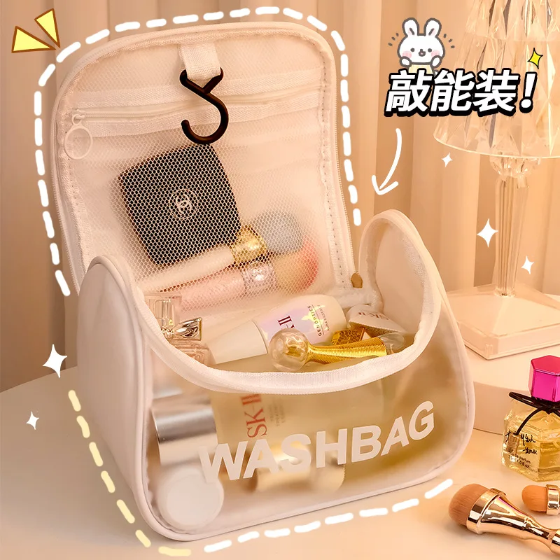 Women Portable Travel Wash Bag Female Transparent Waterproof Makeup Storage Pouch Large Capacity Cosmetic Organizer Beauty Case
Women Portable Travel Wash Bag Female Transparent Waterproof Makeup Storage Pouch Large Capacity Cosmetic Organizer Beauty Case