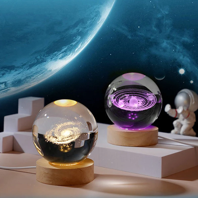 Crystal Globe Solar Sphere Crystal Astronomy Planet Laser System Engraved Glass Ball Gift Birthday Decoration Home Gift
Crystal Globe Solar Sphere Crystal Astronomy Planet Laser System Engraved Glass Ball Gift Birthday Decoration Home Gift