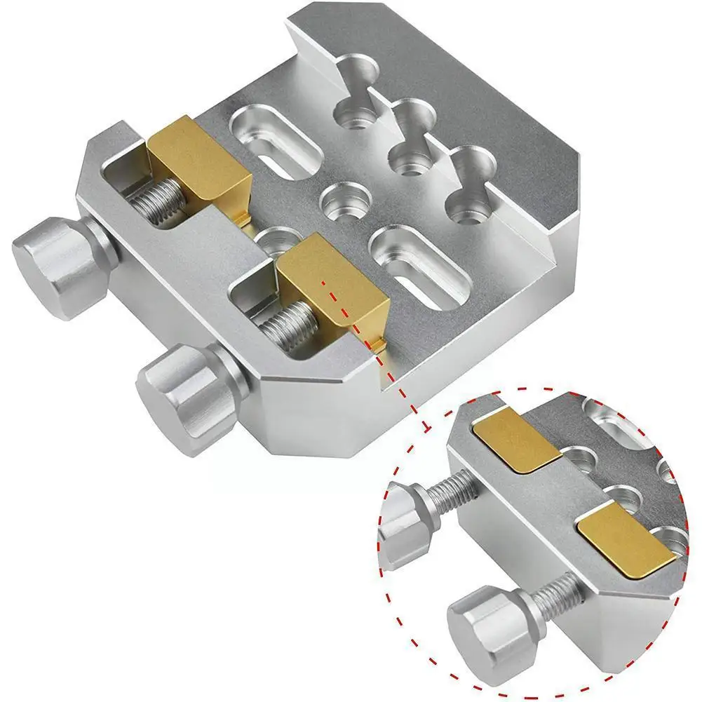 Rugged And Durable Aluminum Alloy Dovetail Base Tail Slot For Fixed Tail Slot Plate Slot Of Viewfinder Pan/tilt A4l0 
Rugged And Durable Aluminum Alloy Dovetail Base Tail Slot For Fixed Tail Slot Plate Slot Of Viewfinder Pan/tilt A4l0