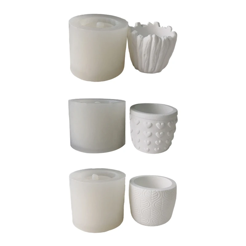 Leaves Barrels Concrete Silicone Pot Mold Succulent Flowerpot Clay Cement Plaster Molds DIY Home Garden Flower Pots Mold
Leaves Barrels Concrete Silicone Pot Mold Succulent Flowerpot Clay Cement Plaster Molds DIY Home Garden Flower Pots Mold