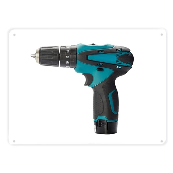 New low price Newest Makit electric drill rechargeable impact drill multifunctional Tool Metal Tin Sign Poster 20*30Cm
New low price Newest Makit electric drill rechargeable impact drill multifunctional Tool Metal Tin Sign Poster 20*30Cm
