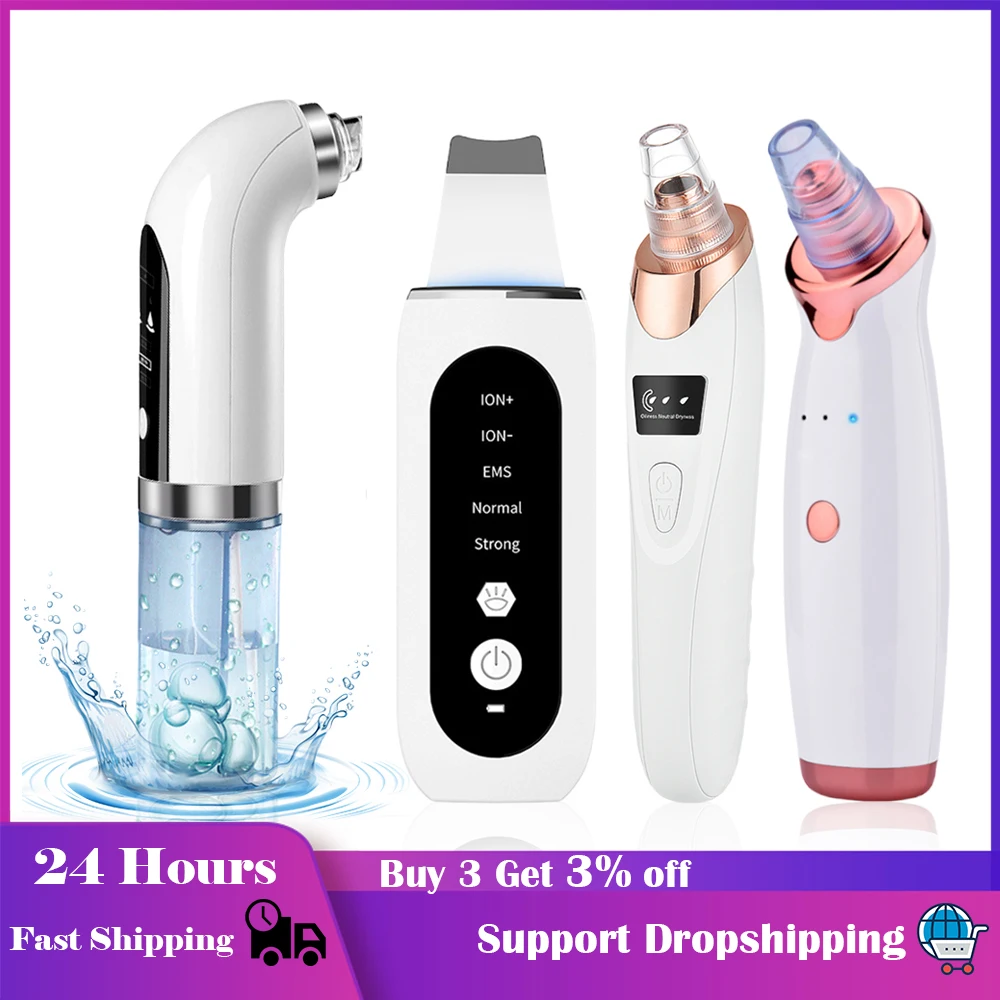 Beauty Electric Blackhead Remover Facial Cleaner Black Point Vacuum Suction Black Head Dots Remover Extractor Skin Care Tools
Beauty Electric Blackhead Remover Facial Cleaner Black Point Vacuum Suction Black Head Dots Remover Extractor Skin Care Tools