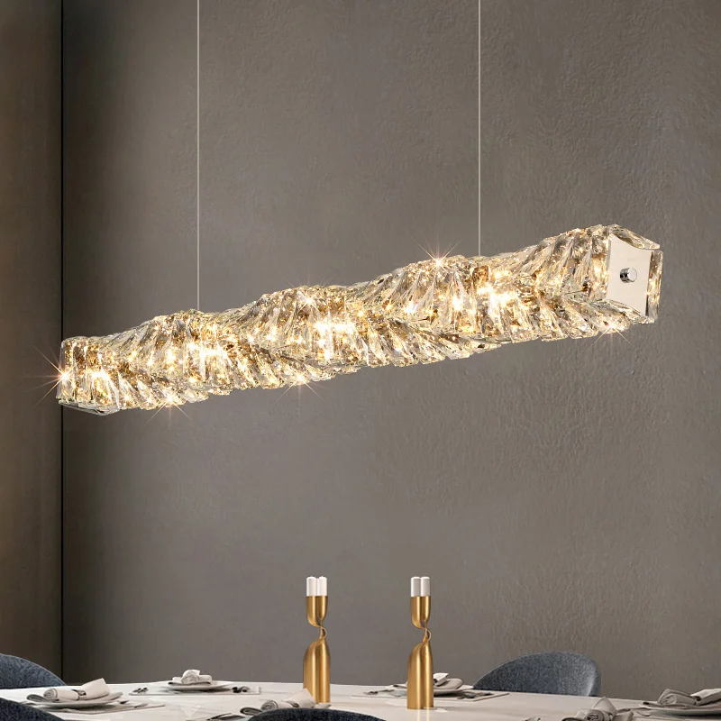 Pendant Lamp Bright Clear Crystal New Modern LED For Living Dining Room Bedroom Bar Chandelier Hall Villa Lamp Indoor Lighting
Pendant Lamp Bright Clear Crystal New Modern LED For Living Dining Room Bedroom Bar Chandelier Hall Villa Lamp Indoor Lighting