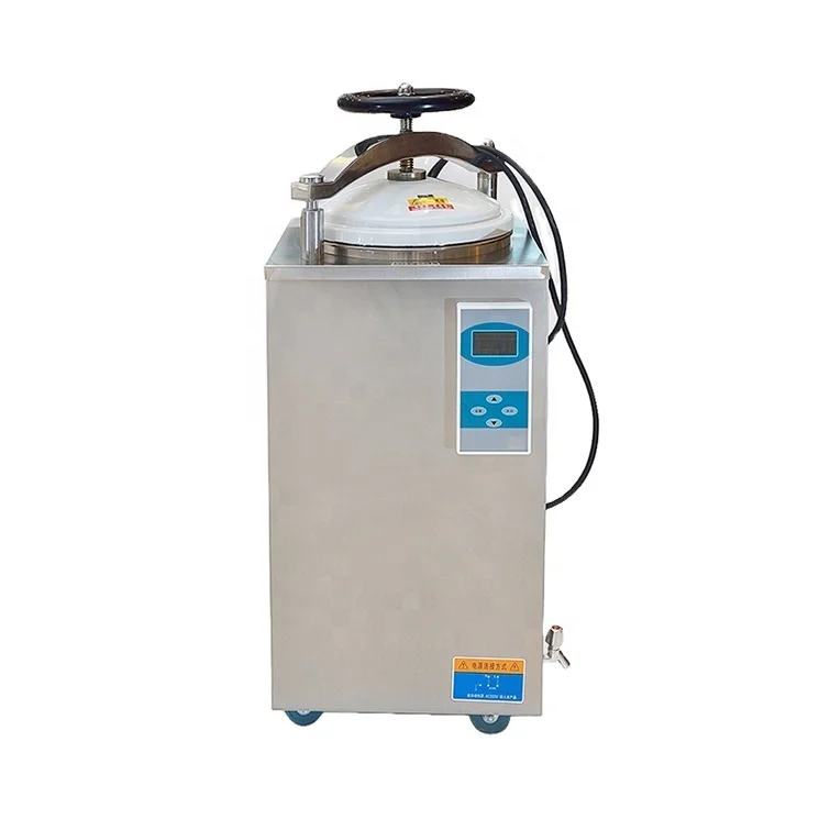 Wholesales 35L 50L 75L 100L steam sterilizer high pressure autoclaves with hand wheel
Wholesales 35L 50L 75L 100L steam sterilizer high pressure autoclaves with hand wheel