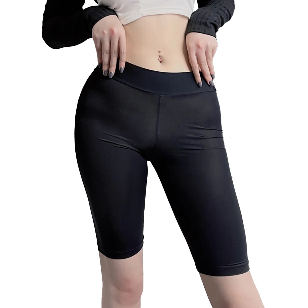 New Womens See-Through Shorts Lightweight Thin Leggings Lingerie Nightwear Tight Seductive Peach Buttocks Girl Pleated Leggings
New Womens See-Through Shorts Lightweight Thin Leggings Lingerie Nightwear Tight Seductive Peach Buttocks Girl Pleated Leggings