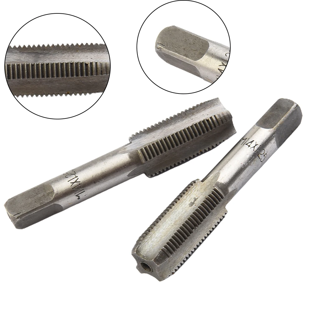 2pcs Taps High Speed Steel HSS 14mmx1.25 Metric Taper And Plug Right-hand Thread Pitch Thread Tap Metalworking Hand Tools
2pcs Taps High Speed Steel HSS 14mmx1.25 Metric Taper And Plug Right-hand Thread Pitch Thread Tap Metalworking Hand Tools