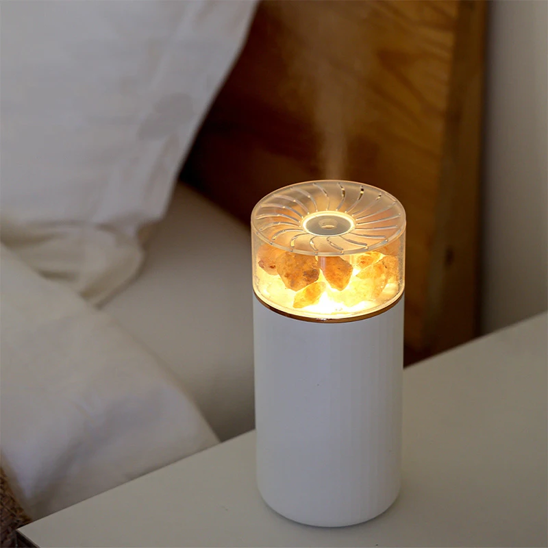 400ML Mini Aroma Essential Oil Diffuser Crystal Salt Stone USB Air Humidifier with LED Night Light 1200mAh Battery Humidificador
400ML Mini Aroma Essential Oil Diffuser Crystal Salt Stone USB Air Humidifier with LED Night Light 1200mAh Battery Humidificador