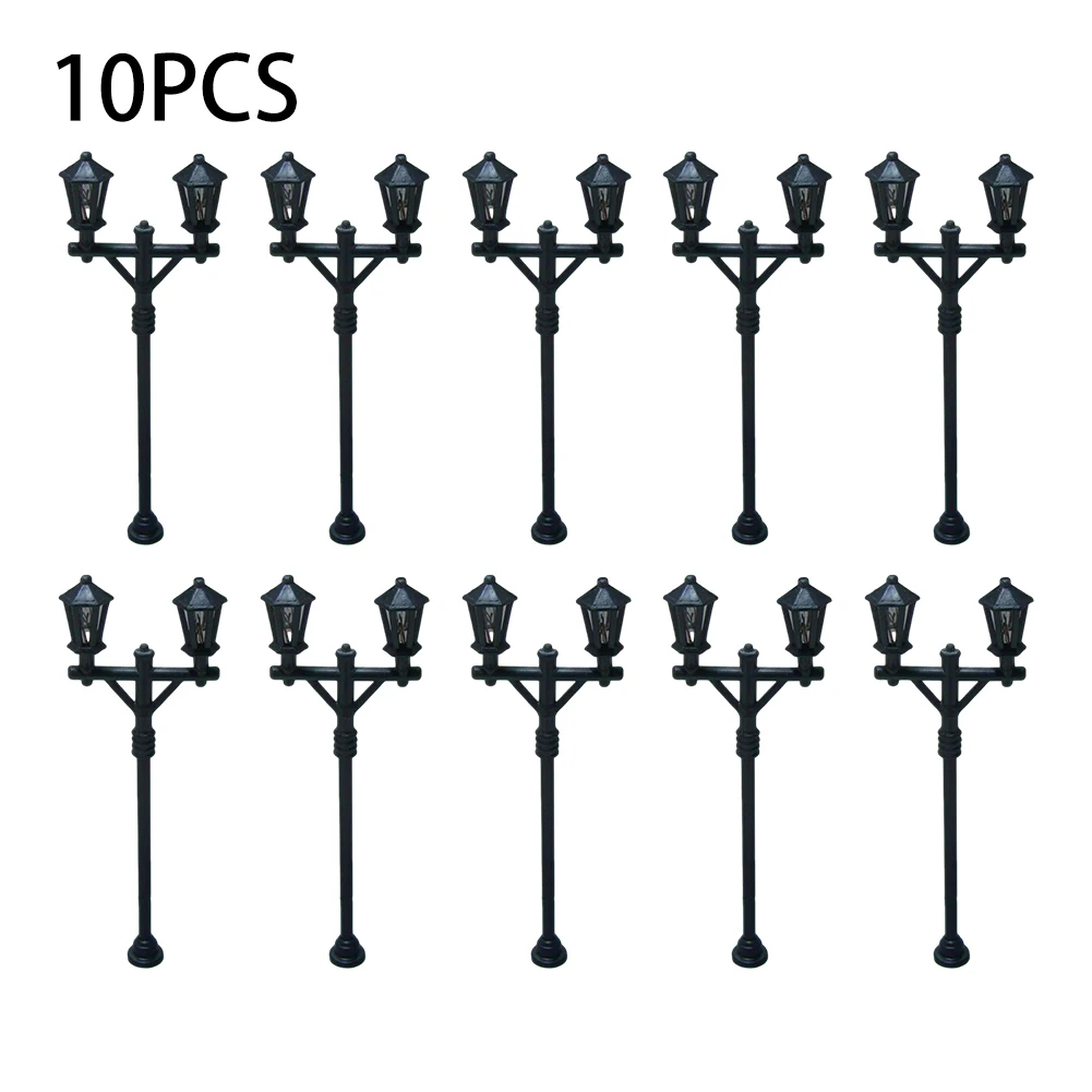 10Pcs Model Street Lights Scale 1:100 Railway LED Lamppost Patio Garden Lamps For , Garden Decoration, Supporting Landscape
10Pcs Model Street Lights Scale 1:100 Railway LED Lamppost Patio Garden Lamps For , Garden Decoration, Supporting Landscape