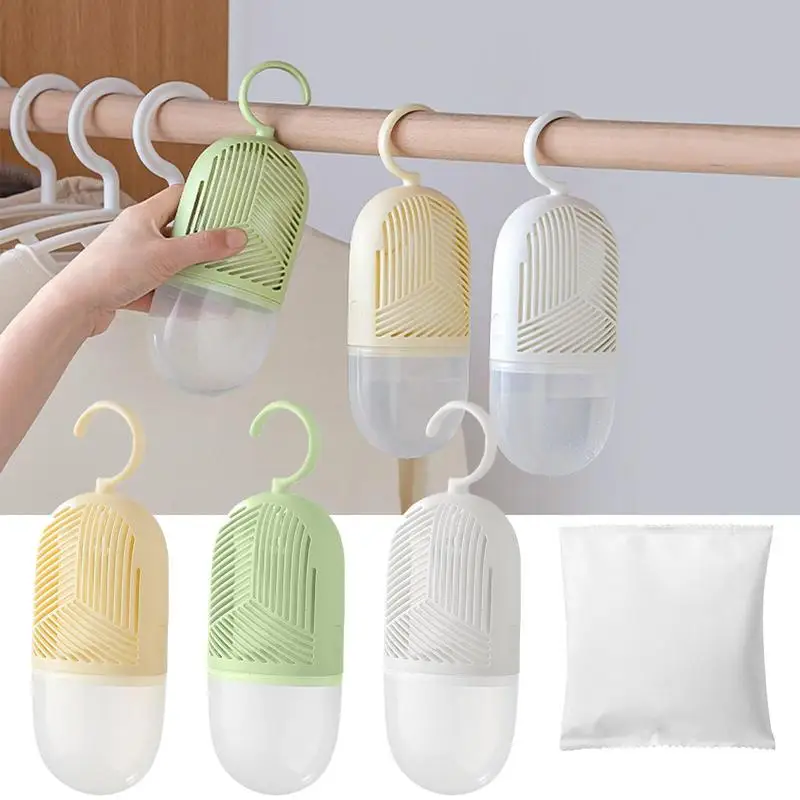 Closet Dehumidifier Reusable Desiccant Bag Household Moisture Bag Aromatherapy With Water Collector For Bathroom Wardrobe
Closet Dehumidifier Reusable Desiccant Bag Household Moisture Bag Aromatherapy With Water Collector For Bathroom Wardrobe