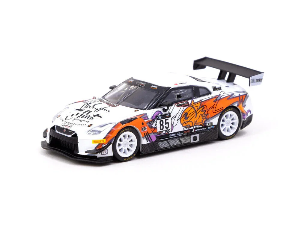 

Tarmac 1:64 GT-R NISMO GT3 GT World Challenge Asia Esports 2020 #85 Diecast Model Car Collection Limited Edition Hobby Toys