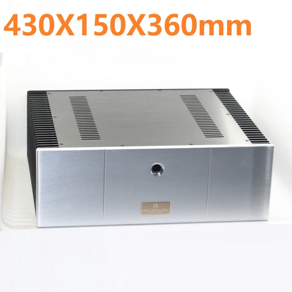 430X150X360mm Brushed Aluminum Power Amplifier Supply Chassis Preamp Headphone Amp Hi End Enclosure Audio Musix Box Hifi DIY PSU
430X150X360mm Brushed Aluminum Power Amplifier Supply Chassis Preamp Headphone Amp Hi End Enclosure Audio Musix Box Hifi DIY PSU