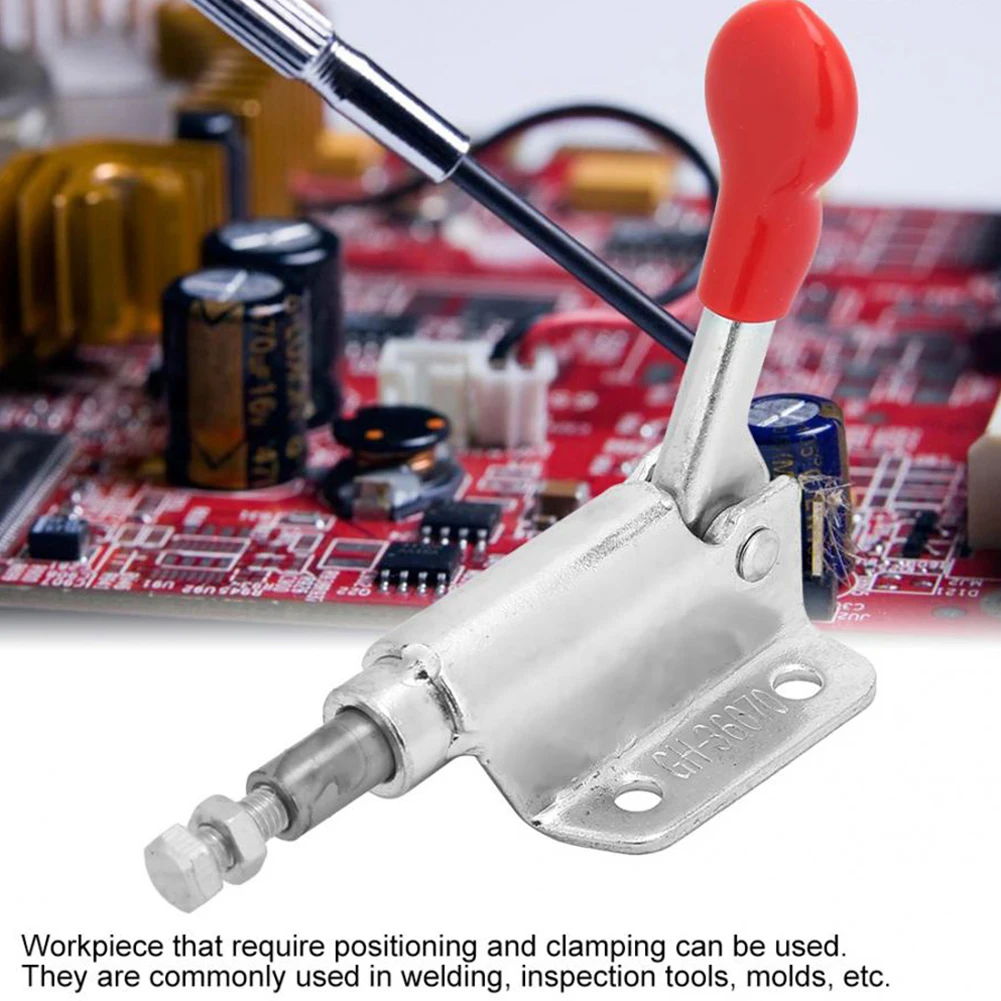 GH-36070 Quick Release Toggle Clamp Toggle Latch Push/Pull Clamps Hand Fixation Tool Home Improvement Woodworking Tools
GH-36070 Quick Release Toggle Clamp Toggle Latch Push/Pull Clamps Hand Fixation Tool Home Improvement Woodworking Tools