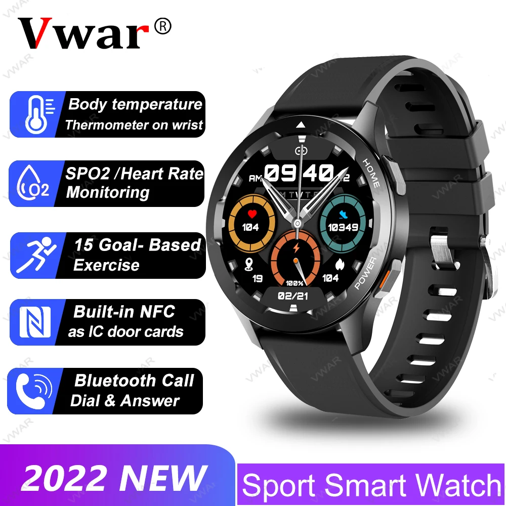 Vwar Smart Watch NFC Voice Assistant S1 Active Fitness Tracker Bluetooth Answer Call Smartwatch for Xiaomi Samsung iPhone
Vwar Smart Watch NFC Voice Assistant S1 Active Fitness Tracker Bluetooth Answer Call Smartwatch for Xiaomi Samsung iPhone