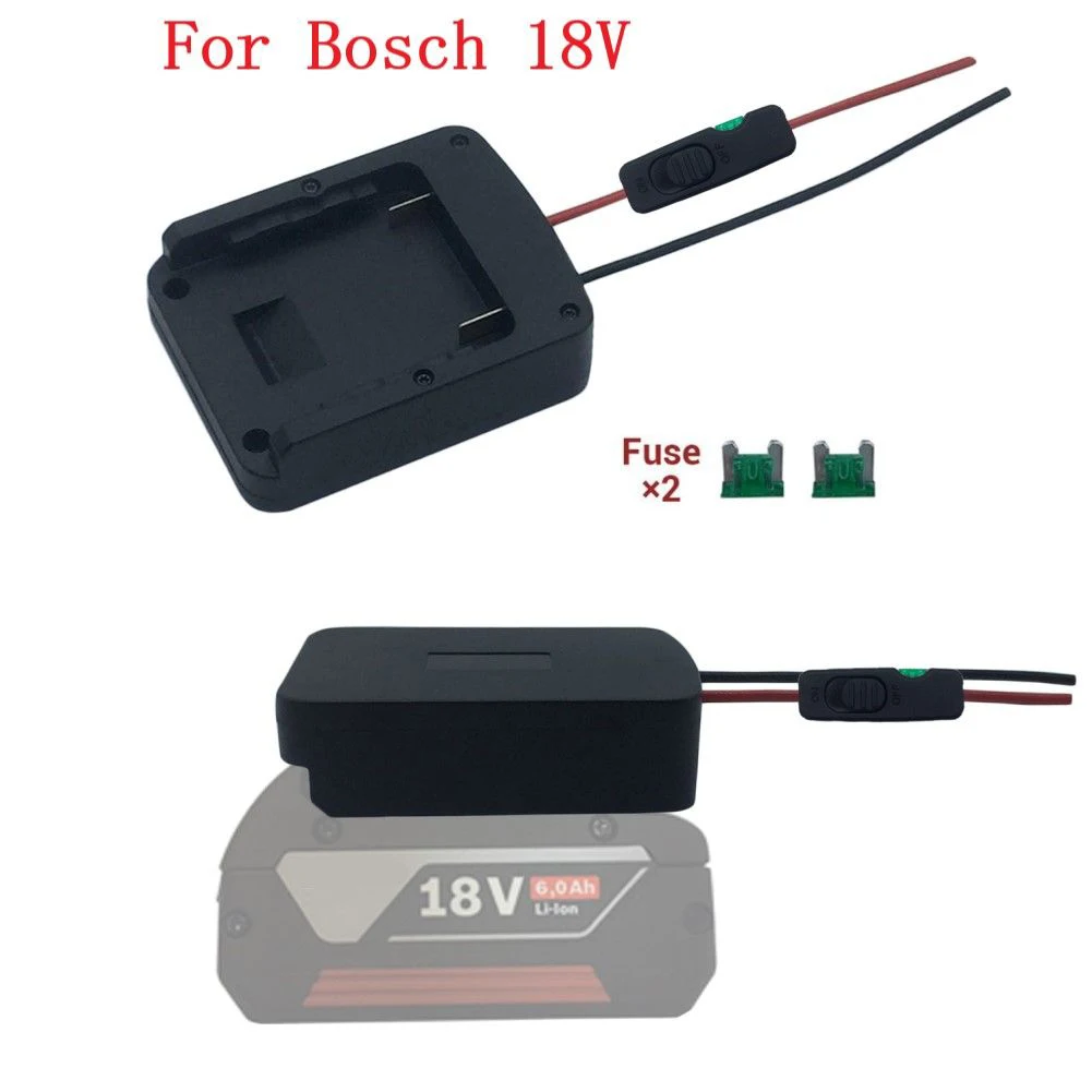 Battery DIY Adapter Tools Suitable For Bosch 18v Lithium Battery With Fuse Converter Black ABS+PC Material Battery Tool Adapter
Battery DIY Adapter Tools Suitable For Bosch 18v Lithium Battery With Fuse Converter Black ABS+PC Material Battery Tool Adapter