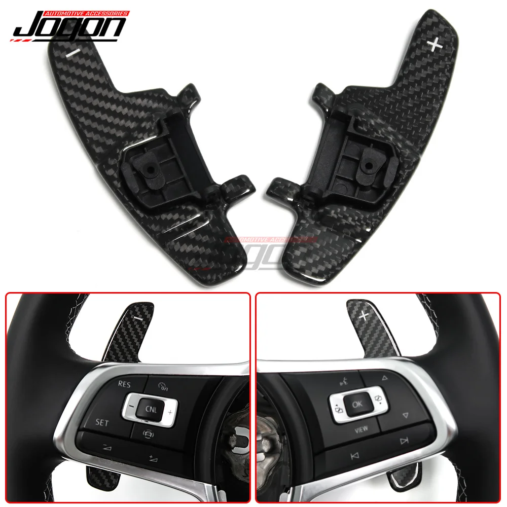 2Pcs Carbon Fiber For VW GOLF 7 GTI R GTE GTD 2015-2020 POLO 6C GTI 1.8T Jetta GLI Steering Wheel Paddle Shifter Replace Trim
2Pcs Carbon Fiber For VW GOLF 7 GTI R GTE GTD 2015-2020 POLO 6C GTI 1.8T Jetta GLI Steering Wheel Paddle Shifter Replace Trim