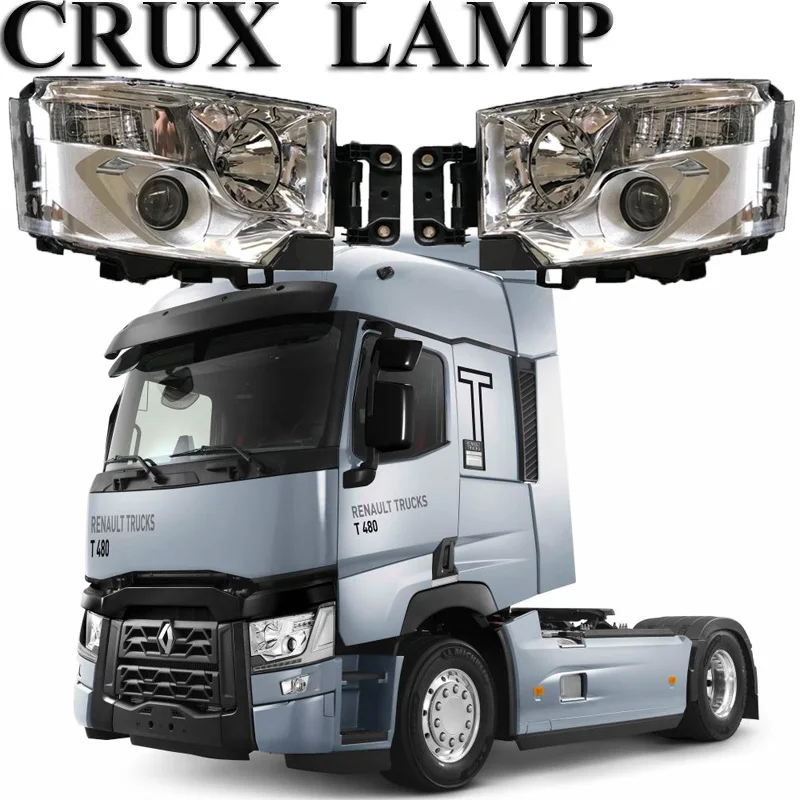 1 PCS 24V Front Headlight Fit For Renault Truck NEW T HIGH Head Lamp 
1 PCS 24V Front Headlight Fit For Renault Truck NEW T HIGH Head Lamp