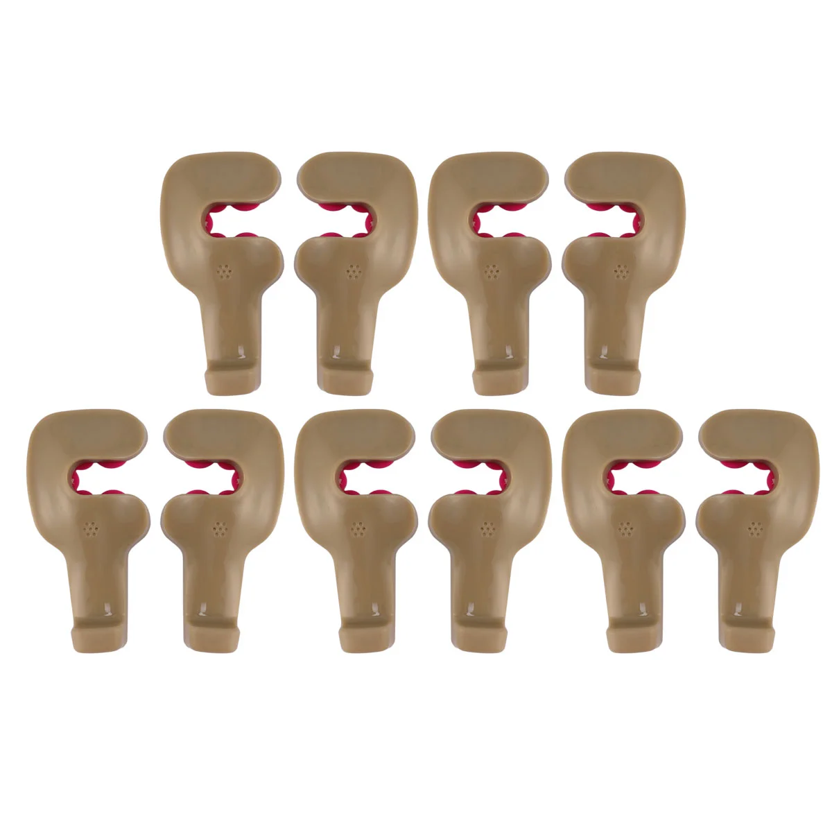 10pcs Car Seat Back Hooks Bag Hanger Holder Universal Organizer Automobiles Headrest Mount Storage Hooks Clips (Beige)
10pcs Car Seat Back Hooks Bag Hanger Holder Universal Organizer Automobiles Headrest Mount Storage Hooks Clips (Beige)