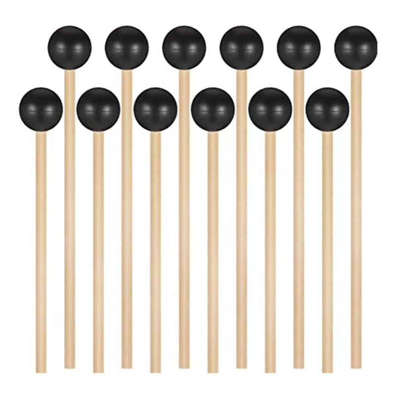 12 Pcs Bell Mallets Glockenspiel Sticks Xylophone Mallets Drum Mallets Percussion Drum Sticks Wood Handle Musical Mallet
12 Pcs Bell Mallets Glockenspiel Sticks Xylophone Mallets Drum Mallets Percussion Drum Sticks Wood Handle Musical Mallet