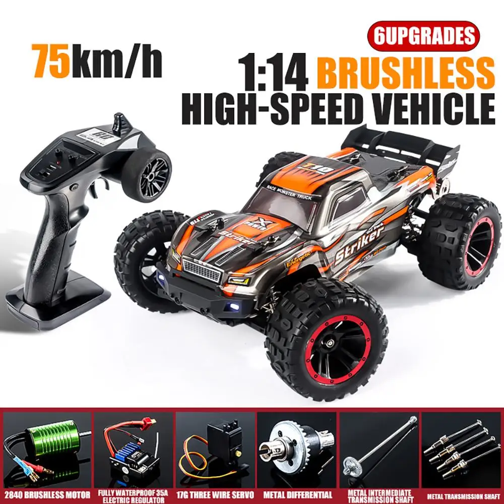 HBX 2105A 1/14 Brushless High-Speed Car Electric Remote Control Climbing Off-Road Racing Drift RC truck Vehicle Models
HBX 2105A 1/14 Brushless High-Speed Car Electric Remote Control Climbing Off-Road Racing Drift RC truck Vehicle Models
