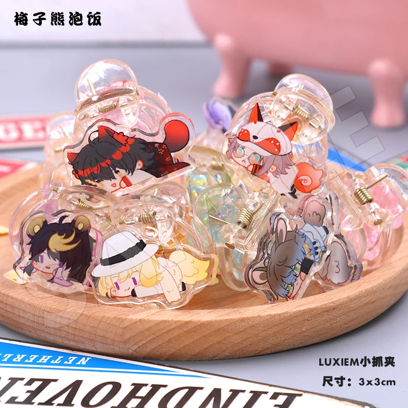 Anime LUXIEM Mysta Ike Vox Shu Luca Cute Acrylic Creative PP Note Clamp Binder Clips Notes Letter Bangs Clip Stationery Gifts
Anime LUXIEM Mysta Ike Vox Shu Luca Cute Acrylic Creative PP Note Clamp Binder Clips Notes Letter Bangs Clip Stationery Gifts