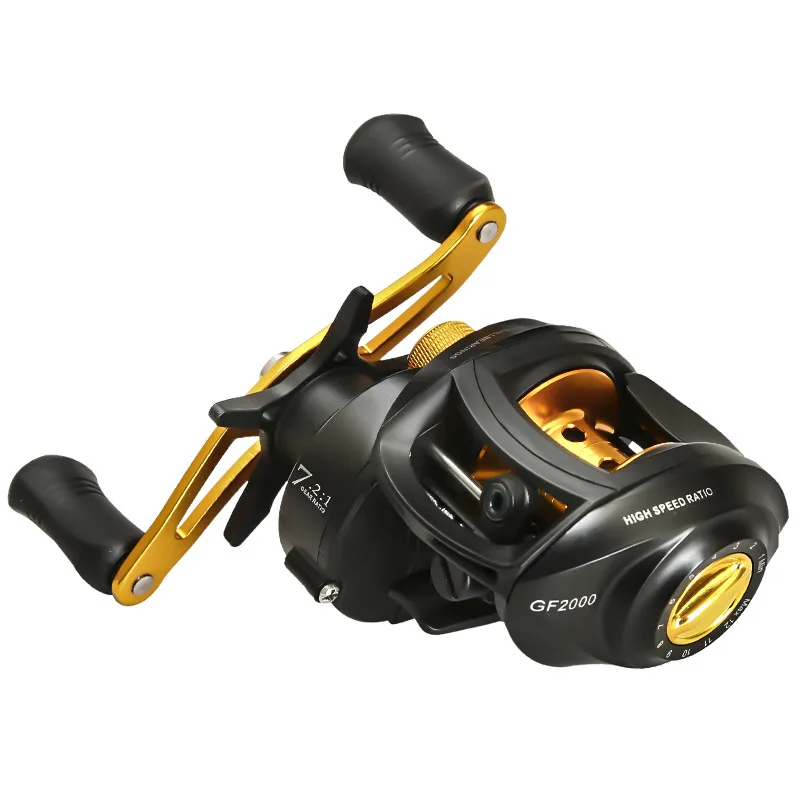 Baitcasting Reel 7.2:1 Speed Ratio 8kg Max Drag carretilha carrete de pesca Saltwater Fishing Reel
Baitcasting Reel 7.2:1 Speed Ratio 8kg Max Drag carretilha carrete de pesca Saltwater Fishing Reel