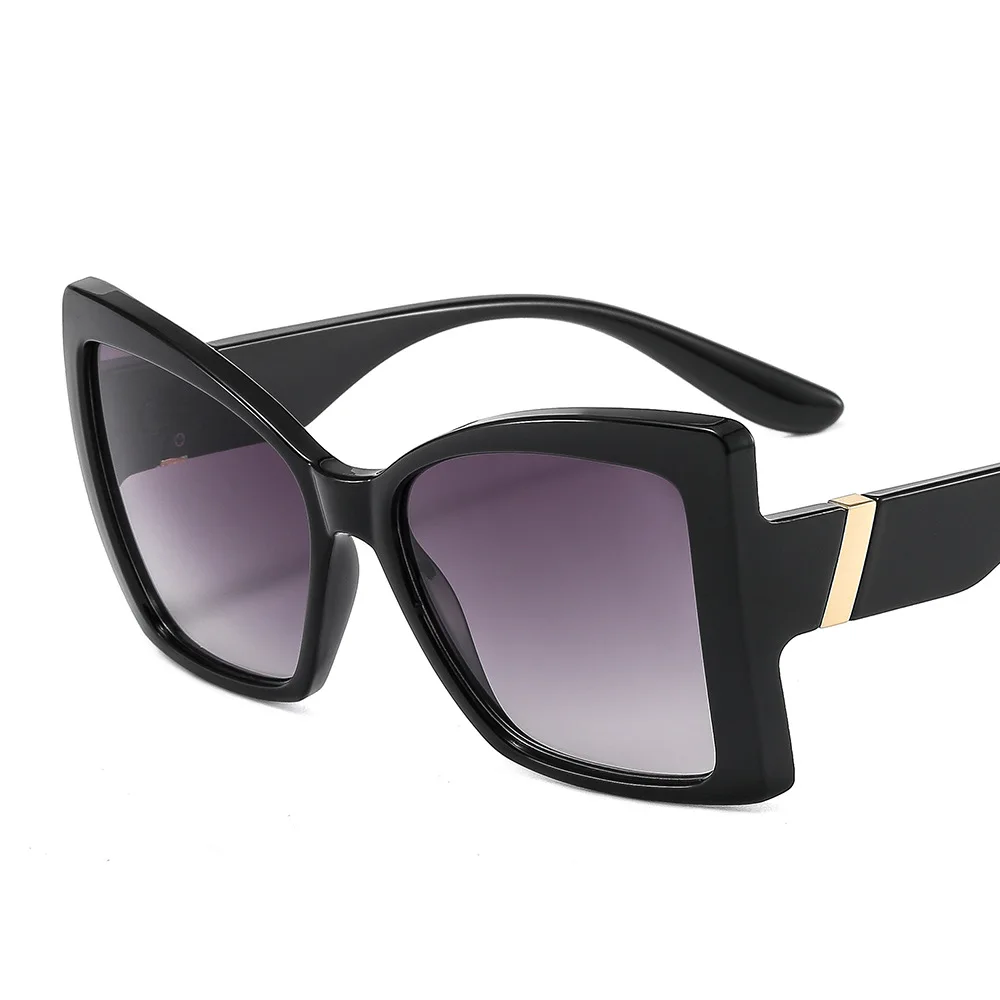 New High Quality Oversized Cat Eye Sunglasses For Women Retro Square Black Brown Gradient Sun Glasses Female UV400 Shades
New High Quality Oversized Cat Eye Sunglasses For Women Retro Square Black Brown Gradient Sun Glasses Female UV400 Shades