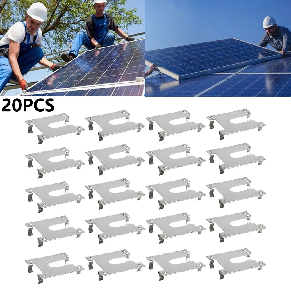 20pcs Solar Panels Guide Rail Earth Plate Grounding Clip PV Roof Fitting Conductive Plate Aluminum Alloy Guide Rail Pv Acces
20pcs Solar Panels Guide Rail Earth Plate Grounding Clip PV Roof Fitting Conductive Plate Aluminum Alloy Guide Rail Pv Acces