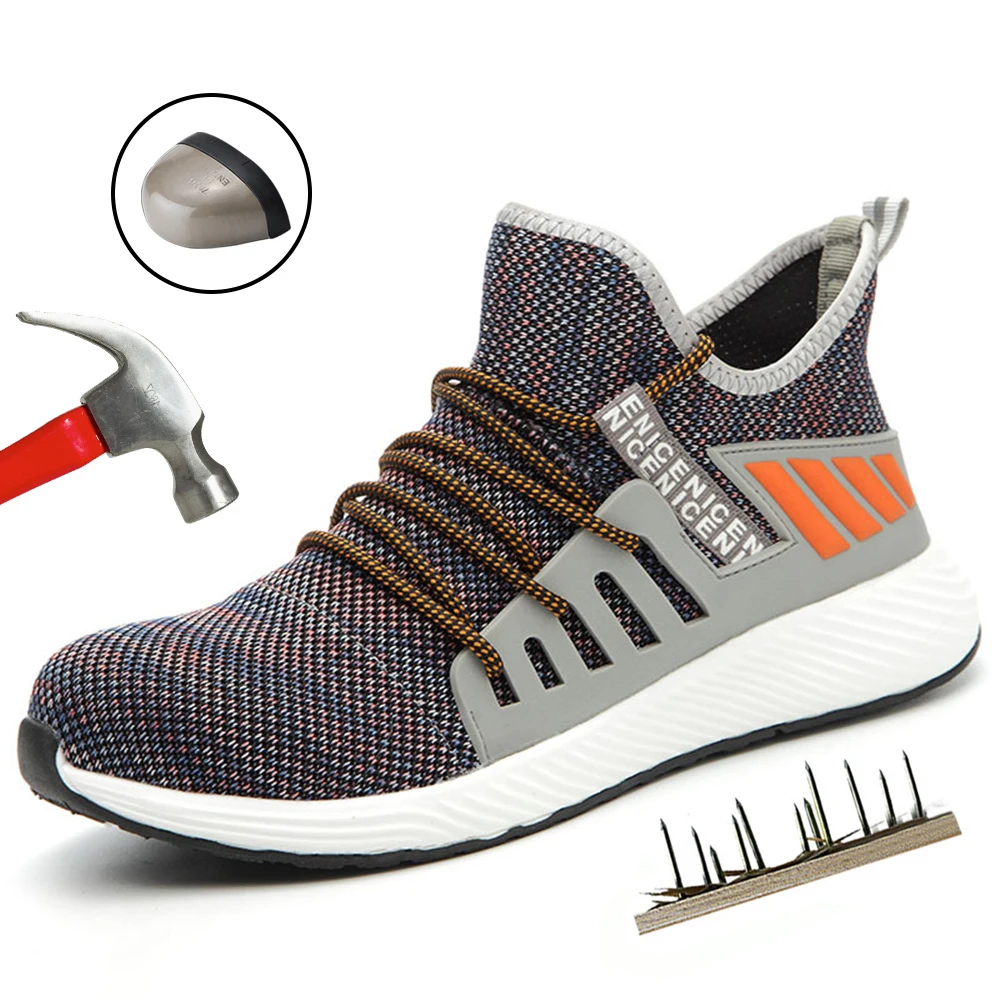 Labor Insurance Shoes Men's Anti-smashing Anti-stab Breathable Soft Four Seasons Non-slip Protective Shoes Safetywork Shoes
Labor Insurance Shoes Men's Anti-smashing Anti-stab Breathable Soft Four Seasons Non-slip Protective Shoes Safetywork Shoes