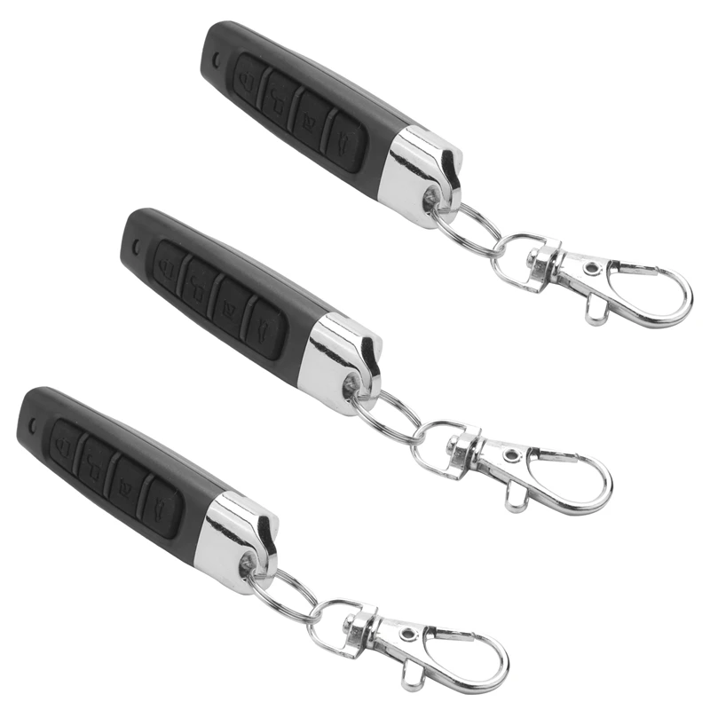 3X 433Mhz Remote Control Garage Gate Door Opener Remote Control Duplicator Clone Cloning Code Car Key A
3X 433Mhz Remote Control Garage Gate Door Opener Remote Control Duplicator Clone Cloning Code Car Key A