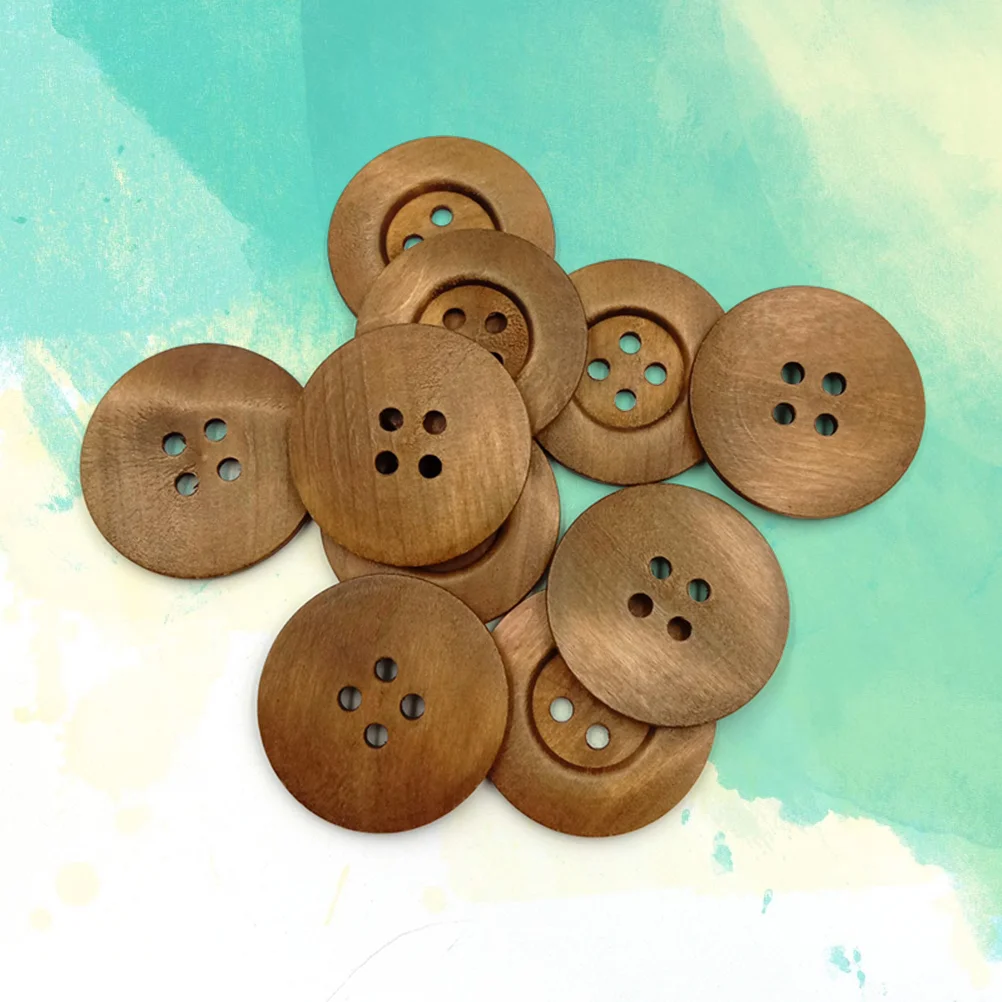 Buttons Wooden Wood Craft Diyprint Holes Vintage Round Knitting 4 Decorative Natural Hole Sewing Button Scrapbooking Snaps
Buttons Wooden Wood Craft Diyprint Holes Vintage Round Knitting 4 Decorative Natural Hole Sewing Button Scrapbooking Snaps