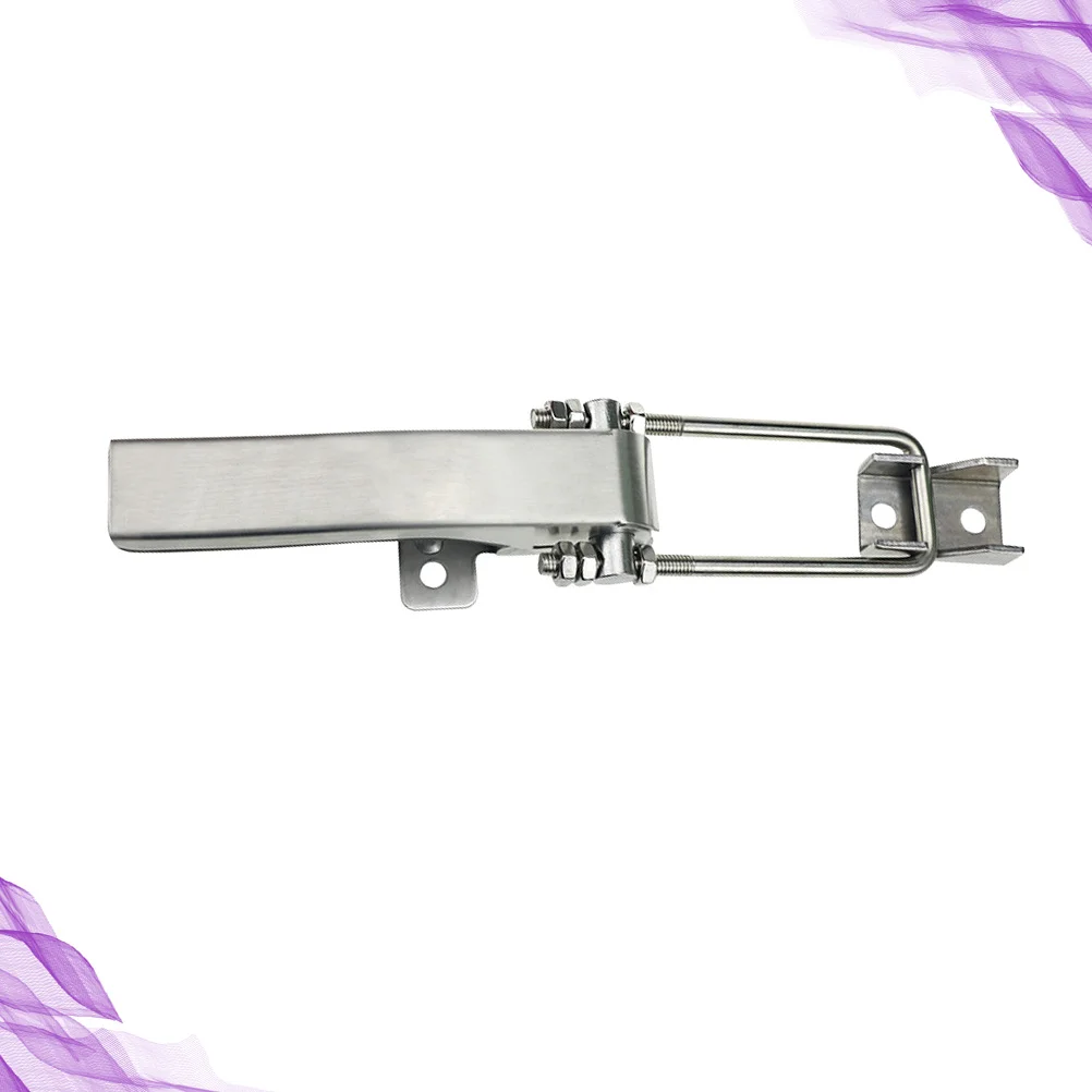 1pc Heavy Duty Buckle Handle Door Guard Door Press Buckle Lock Fitting for Industry Store
1pc Heavy Duty Buckle Handle Door Guard Door Press Buckle Lock Fitting for Industry Store