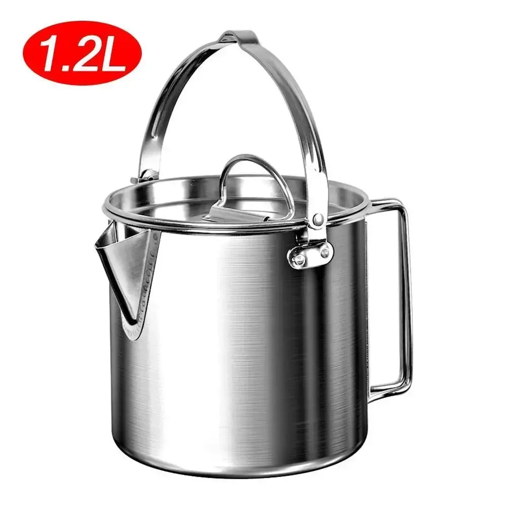 Supplies Pot Kettle Picnic Hanging Camping Portable Camping Camping Kettle Outdoor Tourist Kettle Cooker Teapot Pot
Supplies Pot Kettle Picnic Hanging Camping Portable Camping Camping Kettle Outdoor Tourist Kettle Cooker Teapot Pot