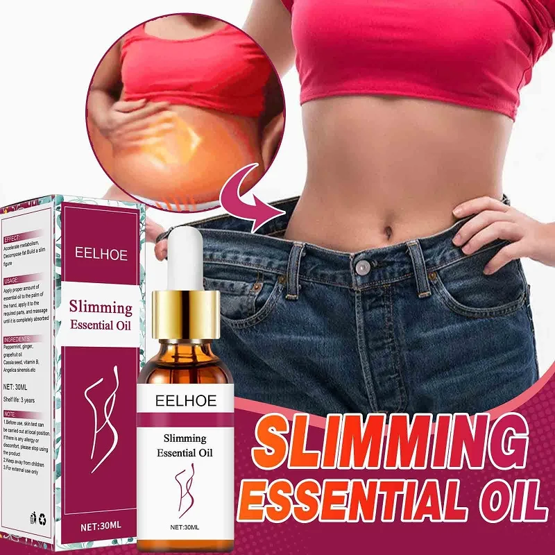 30ML Slimming Essential Oil Fat Burner Burning Anti Cellulite Weight Loss Product Thinning Leg Waist Arms Belly Body Massage Oil
30ML Slimming Essential Oil Fat Burner Burning Anti Cellulite Weight Loss Product Thinning Leg Waist Arms Belly Body Massage Oil