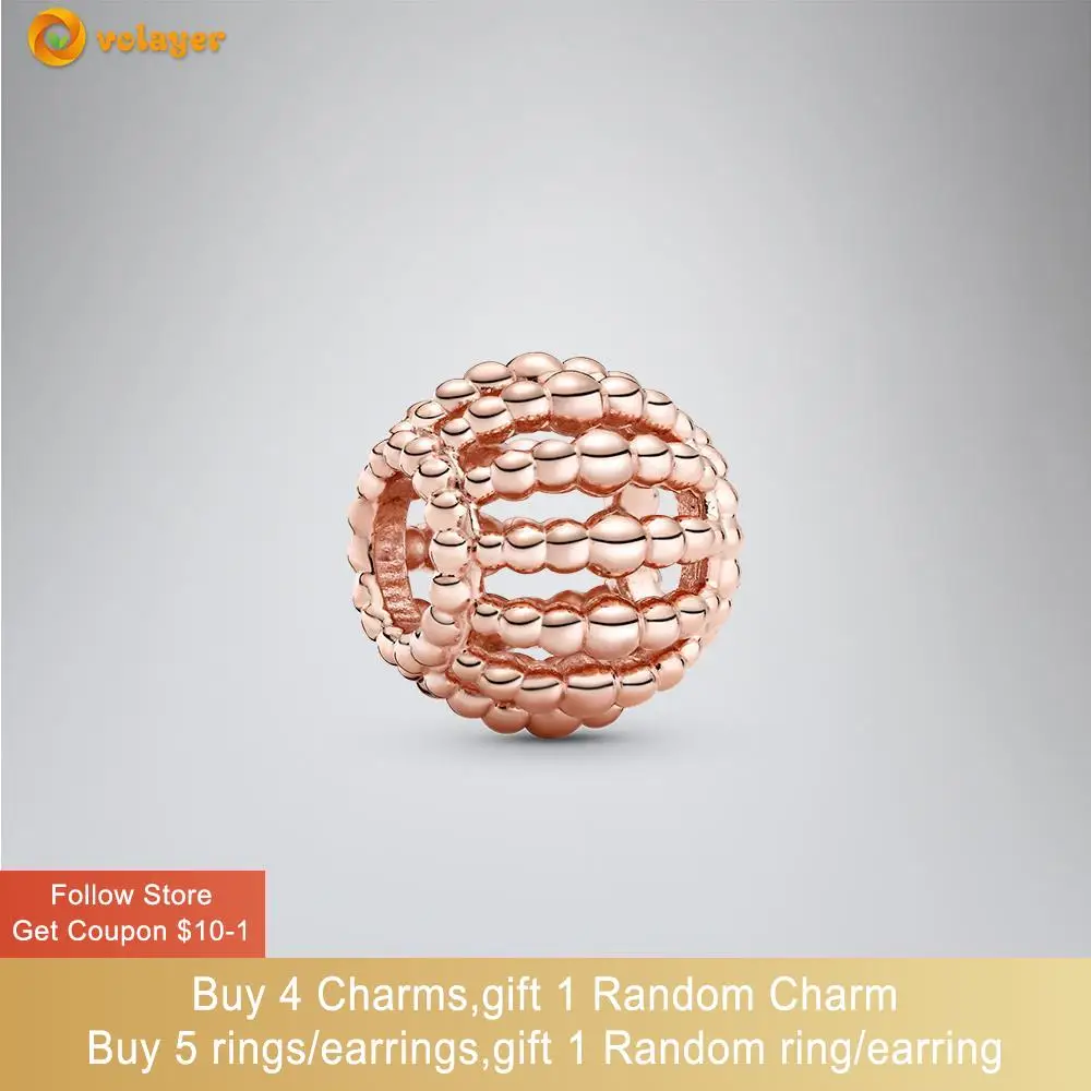 Volayer S925 Sterling Silver Beads Rose Openwork Charms fit Original Pandora Bracelets for Women Jewelry Making Birthday Gift
Volayer S925 Sterling Silver Beads Rose Openwork Charms fit Original Pandora Bracelets for Women Jewelry Making Birthday Gift