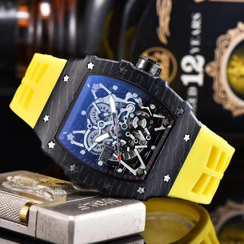 New Army Military Sport Watches for Men Fashion Japan Quartz Wristwatches Man Yellow Silicone Rubber Strap AAA Waterproof Watch
New Army Military Sport Watches for Men Fashion Japan Quartz Wristwatches Man Yellow Silicone Rubber Strap AAA Waterproof Watch