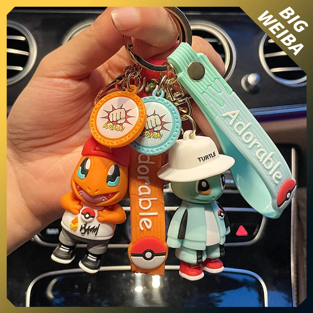 New Pokemon Anime Figures Pikachu Charmander Psyduck Cartoon Kawaii Keychain Pendant Toys Model Dolls Kids Gifts
New Pokemon Anime Figures Pikachu Charmander Psyduck Cartoon Kawaii Keychain Pendant Toys Model Dolls Kids Gifts