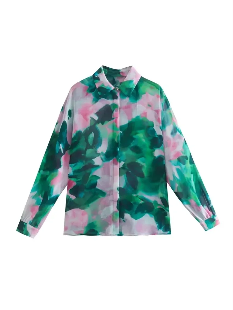 Women Fashion Print Straight Shirts 2022 Summer New Full Sleeves Single Breasted Turn-Down Collar Vintage Tops Mujur
Women Fashion Print Straight Shirts 2022 Summer New Full Sleeves Single Breasted Turn-Down Collar Vintage Tops Mujur