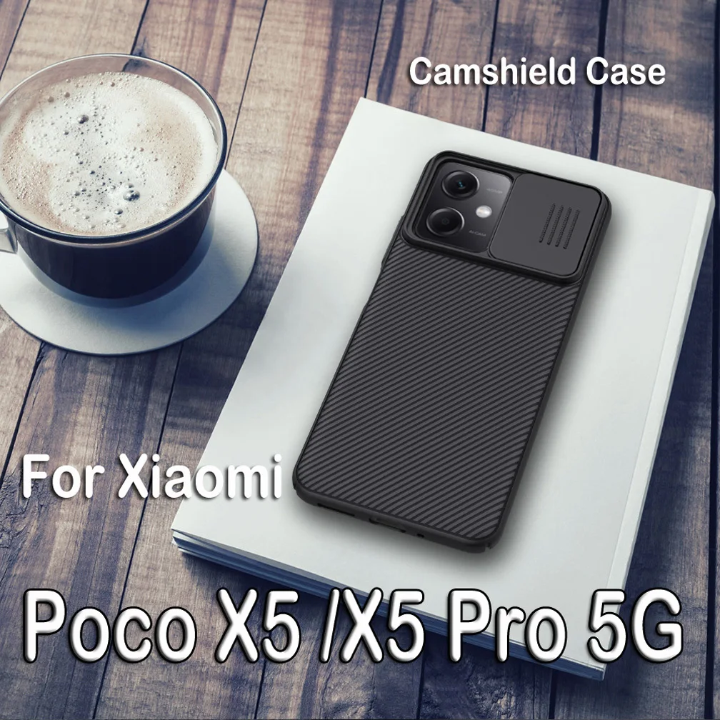 For Xiaomi Poco X5 5G Case NILLKIN CamShield Case Slide Camera Lens Protection Back Cover For Xiaomi Poco X5 Pro 5G Case
For Xiaomi Poco X5 5G Case NILLKIN CamShield Case Slide Camera Lens Protection Back Cover For Xiaomi Poco X5 Pro 5G Case