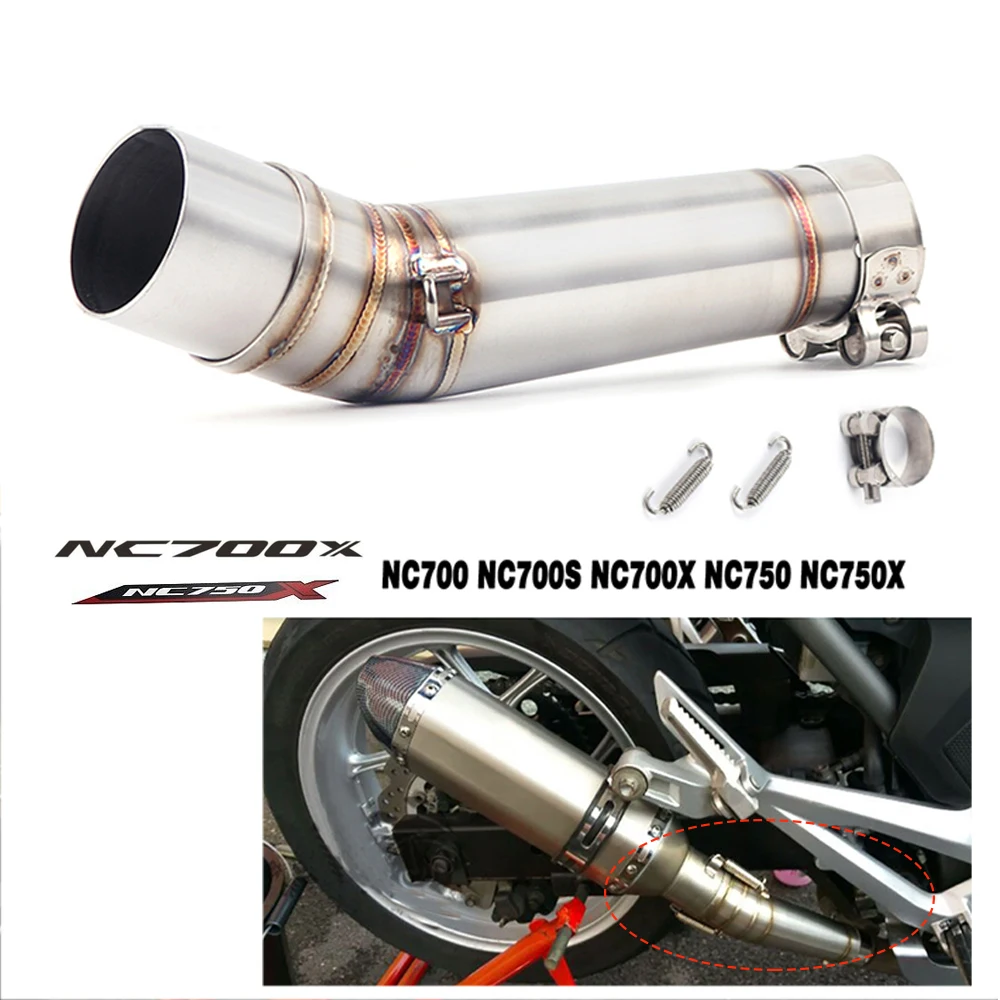 Глушитель выхлопной системы, надеваемая для HONDA NC700 NC750X NC750 NC700S 2012-2017, выхлопная труба мотоцикла, среднее звено
Глушитель выхлопной системы, надеваемая для HONDA NC700 NC750X NC750 NC700S 2012-2017, выхлопная труба мотоцикла, среднее звено