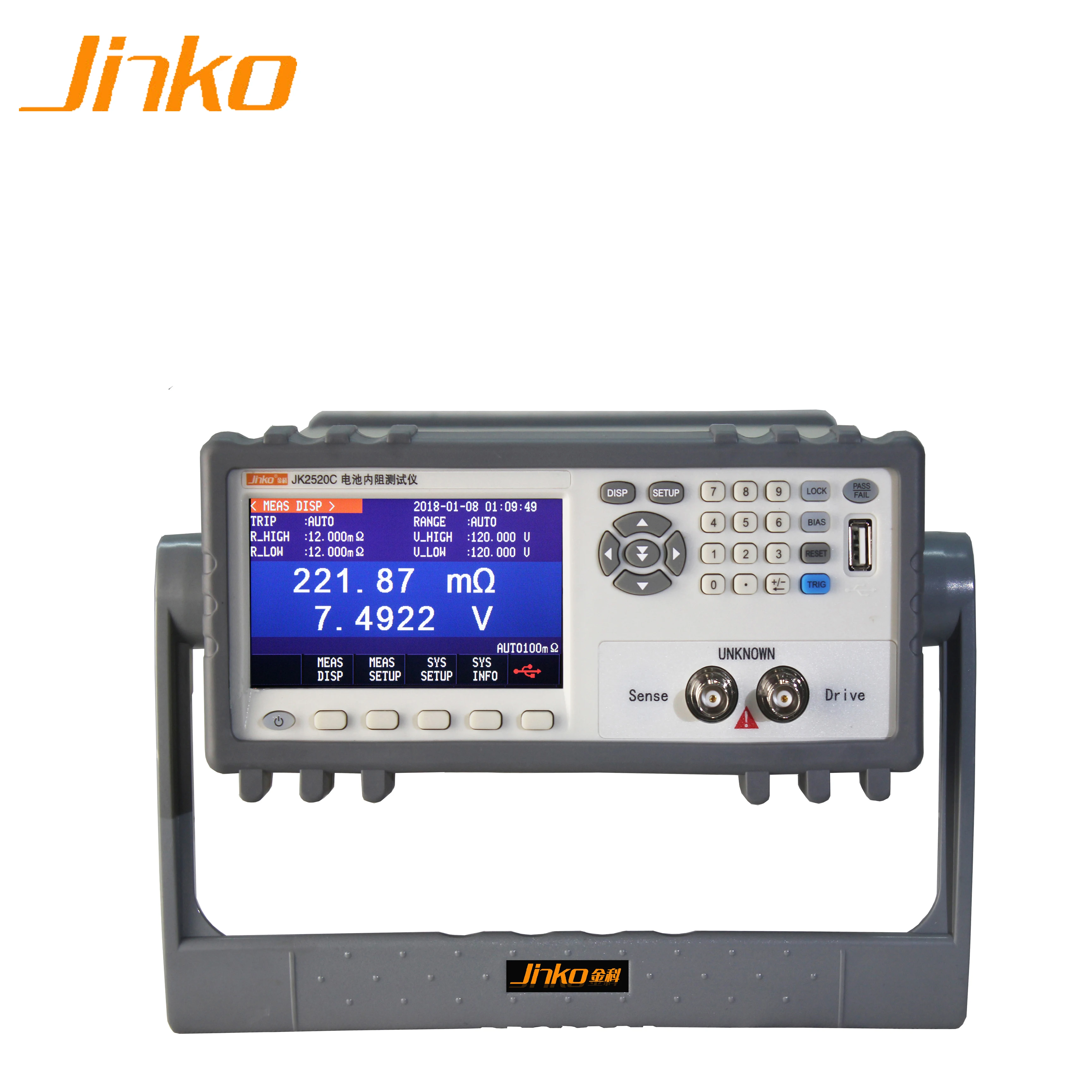 High precision ohm battery tester JK2520C battery internal resistance tester with super capacitor ESR testing function
High precision ohm battery tester JK2520C battery internal resistance tester with super capacitor ESR testing function