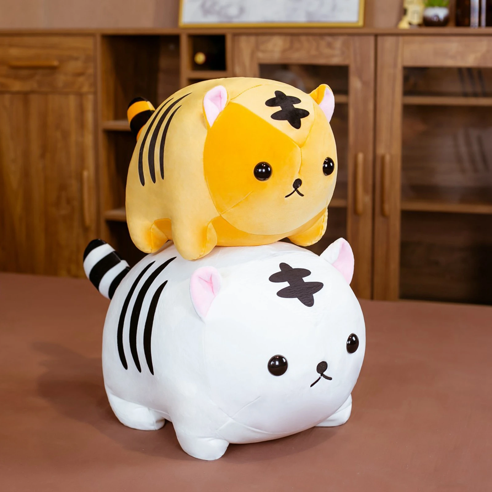 Кукла в форме тигра из мультфильма, 40 см, мягкая плюшевая игрушка, идеальный подарок для детей на новый год, белый/желтый
Кукла в форме тигра из мультфильма, 40 см, мягкая плюшевая игрушка, идеальный подарок для детей на новый год, белый/желтый